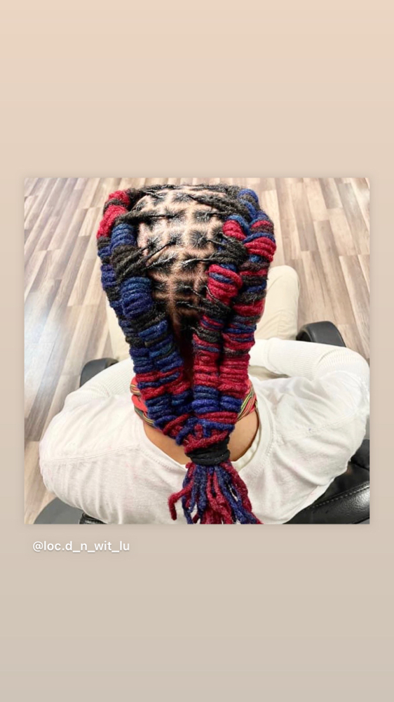 Retwist + Ombré Color