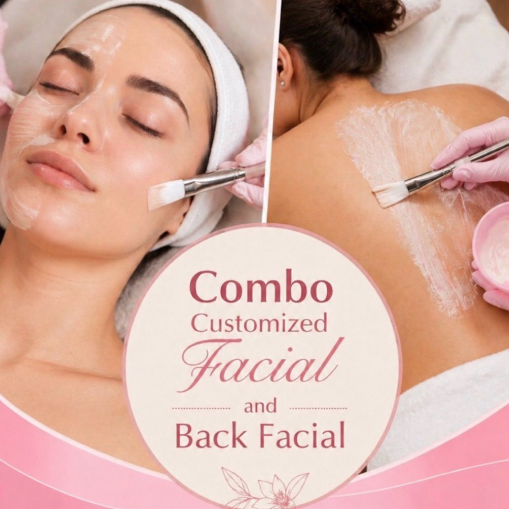 Combo Cust.facial and Back Facial at My Favorite Spa in North Carolina, NC