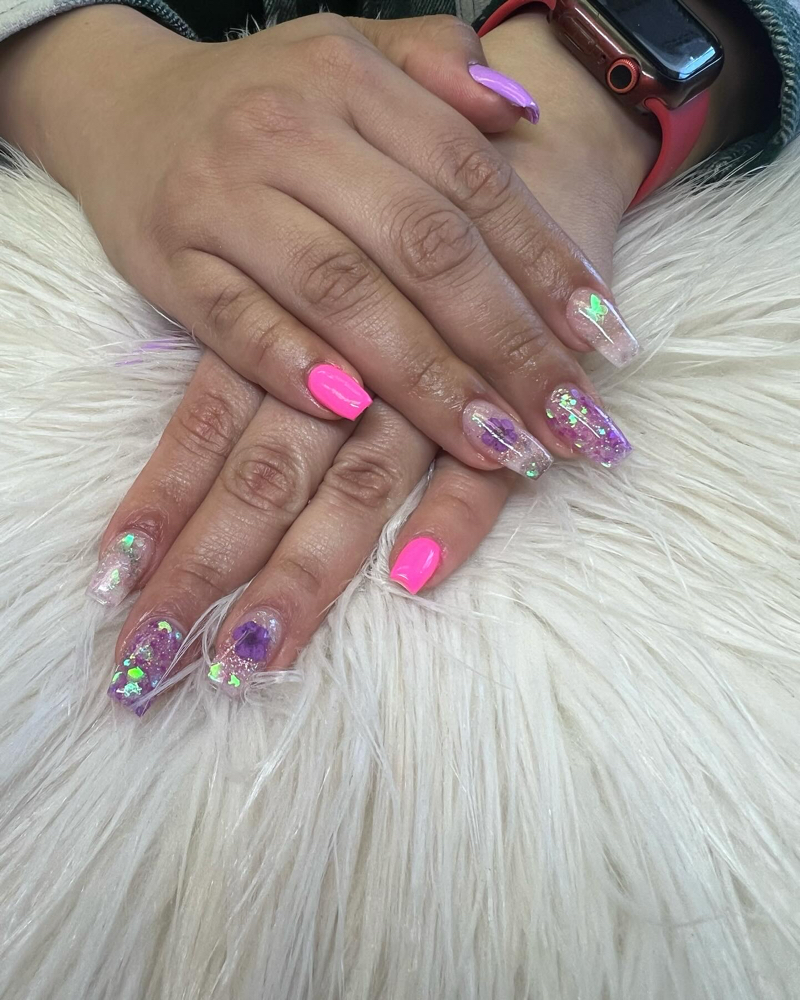 Acrylic Designer Short Full Set