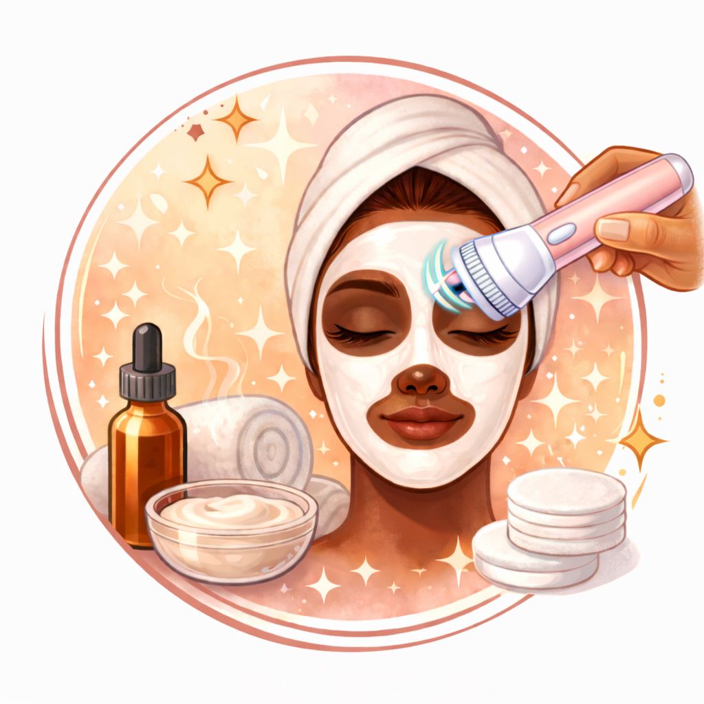 Sonic Facials with Facemask at Solstice Moon Esthetics Co. in Downingtown, PA