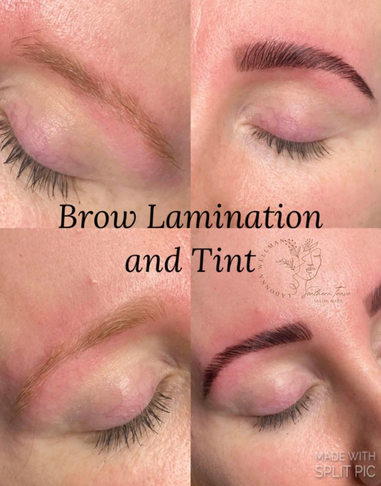 Brow Lamination at Southern Tease Salon & Spa in Leesville, LA