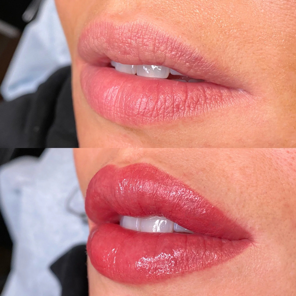 Lip Blush Tattoo at Dollface Ink & Piercing in Springdale, AR