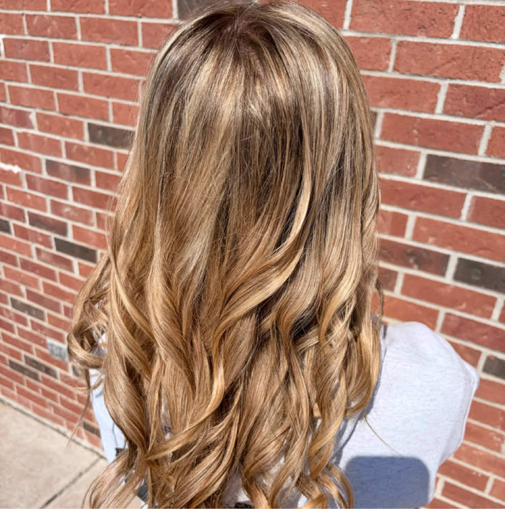Highlight & Root Touch Up at Keplyn Tankersley in Mayfield, KY