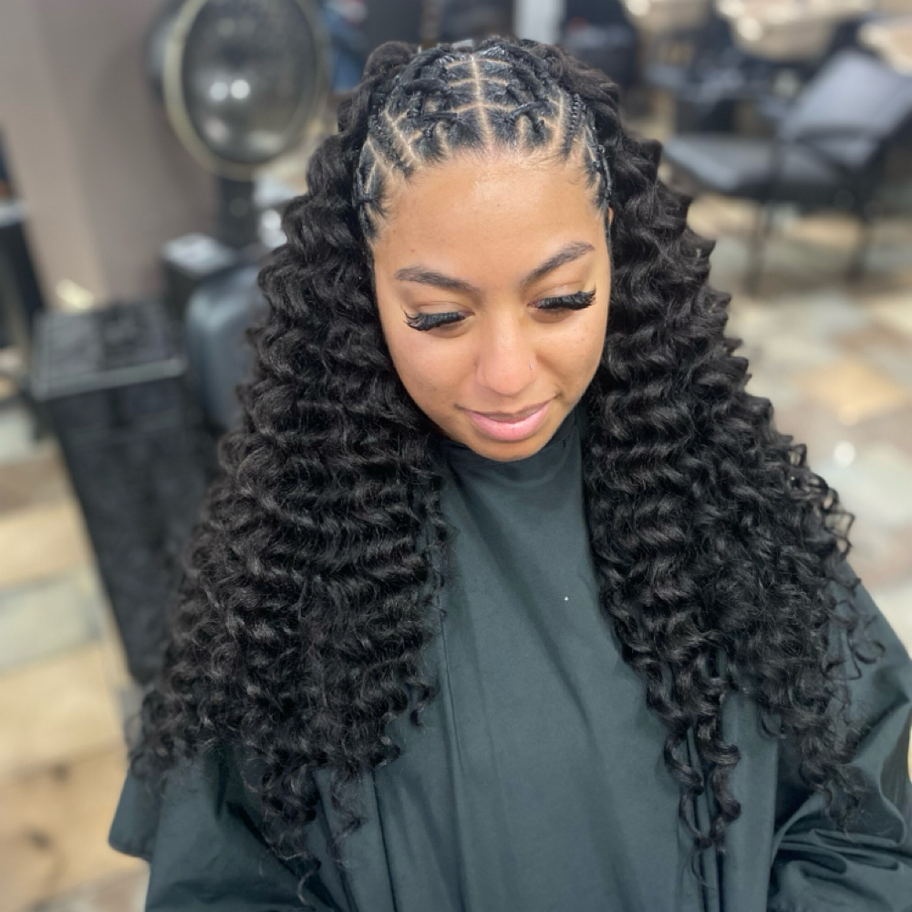 Half Braids Half Crotchet at Roots To Ends in Columbus, OH