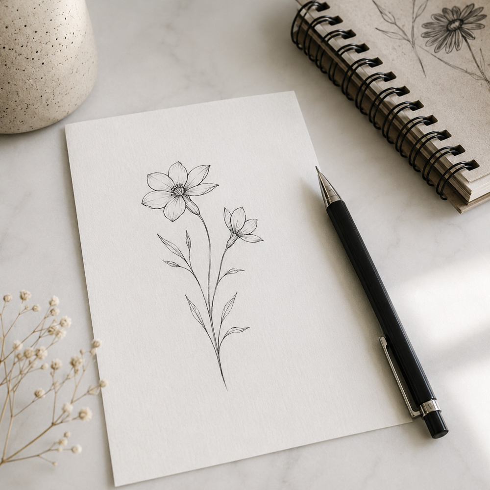 Small 3” Tattoo $120 at Little Lines | APMU in Augusta, GA