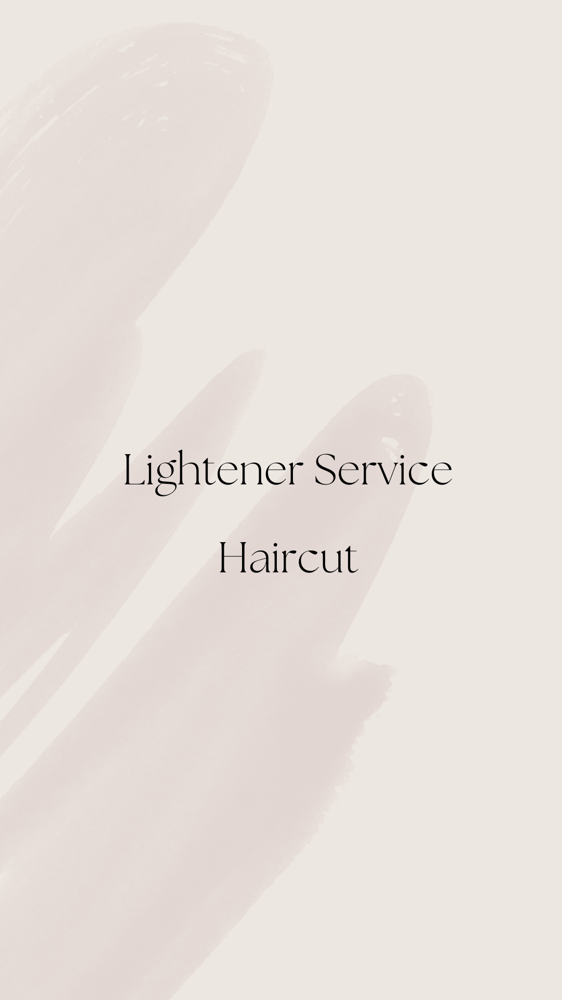 Full Lightener Service + Haircut