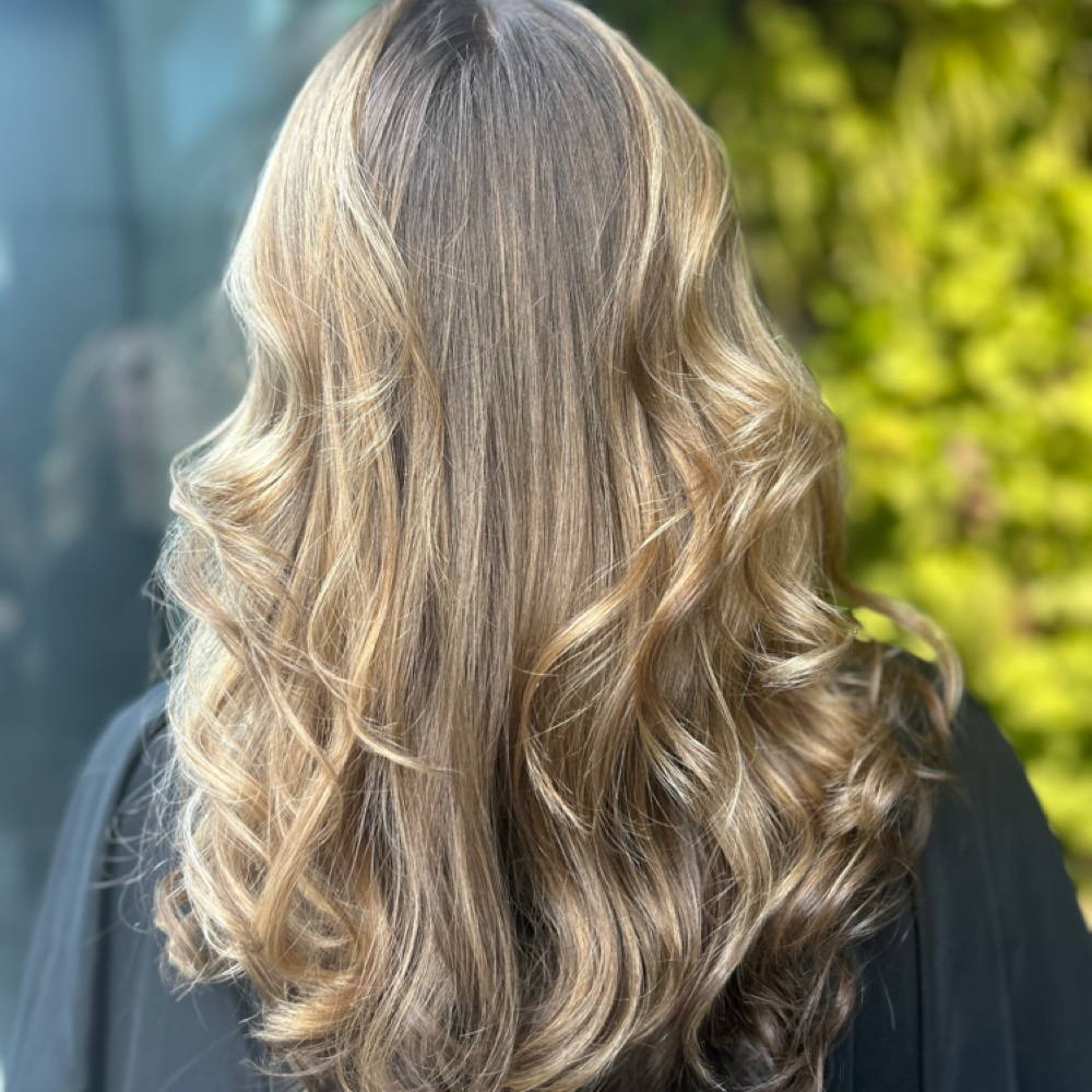 1/2 French Balayage at Luxe Hair Lounge in brooklyn, NY