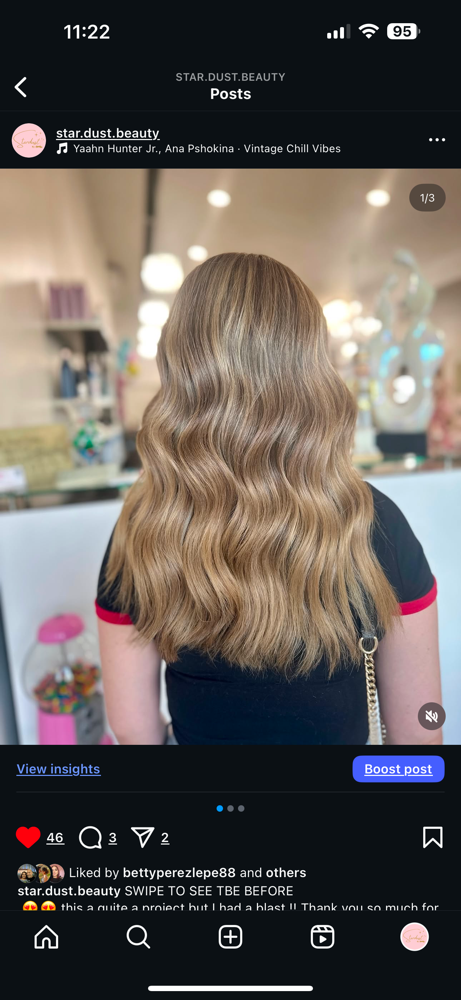 Full Highlight at Stardust Beauty By Erika in National City, CA