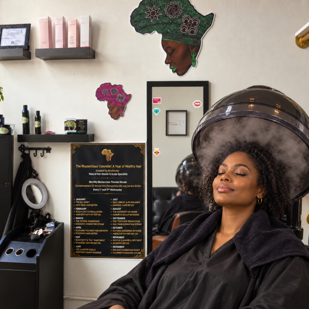 THERAPEUTIC HYDRO-STEAMING THERAPY at AfroDeziac in St. Louis, MO