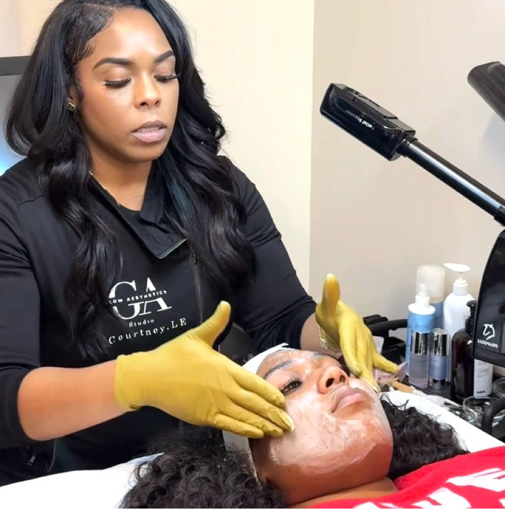 New Client Consultation at Glow Aesthetics Studio in Atlanta, GA