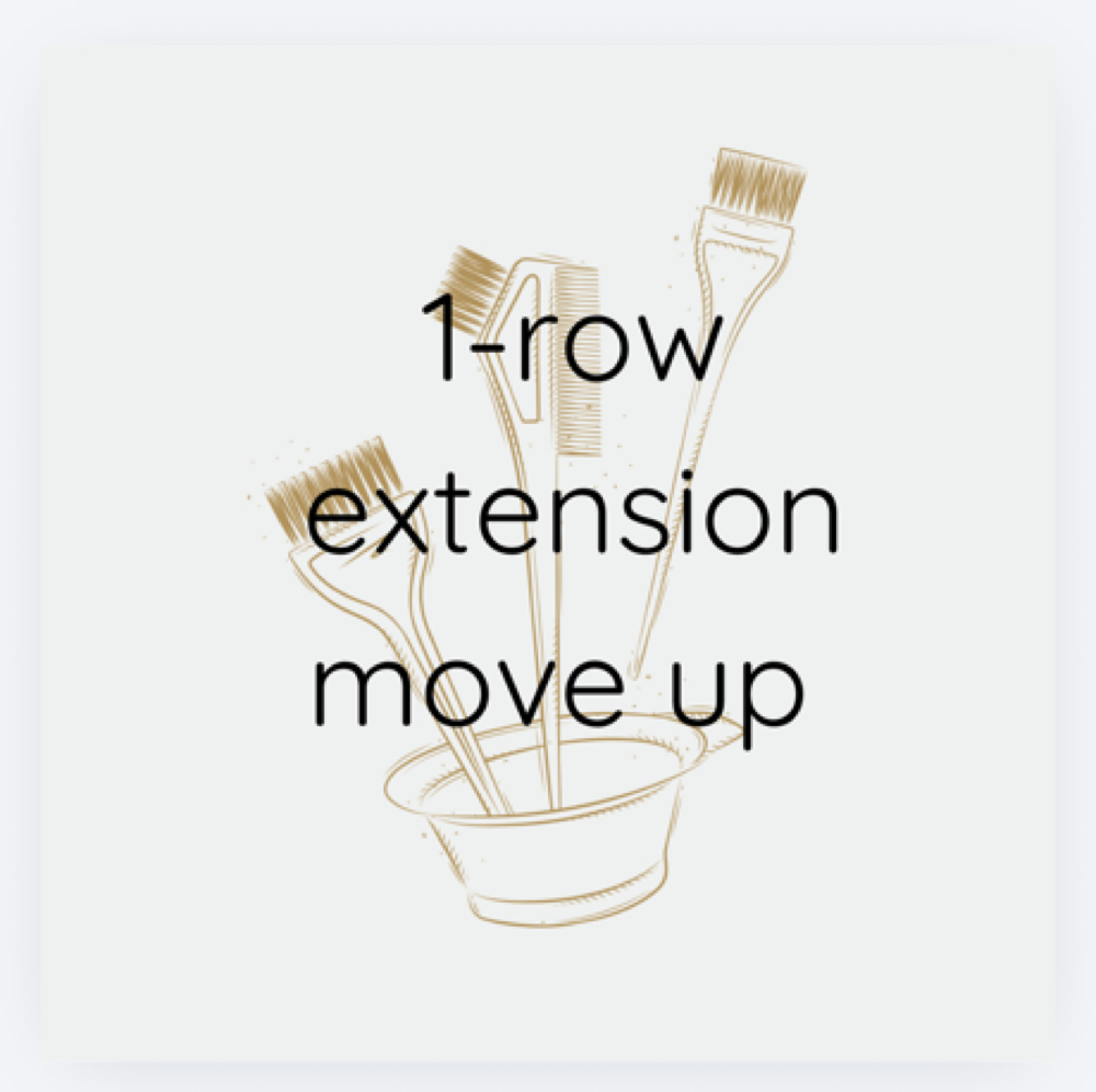 1 Row Extension Move Up at Ellington Grey Studio in Cullman, AL