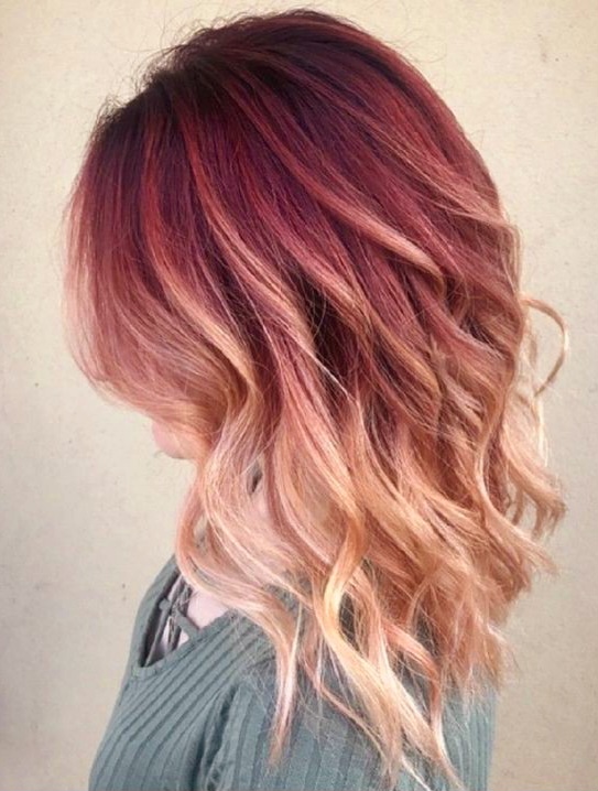 Ombre Hair Coloring