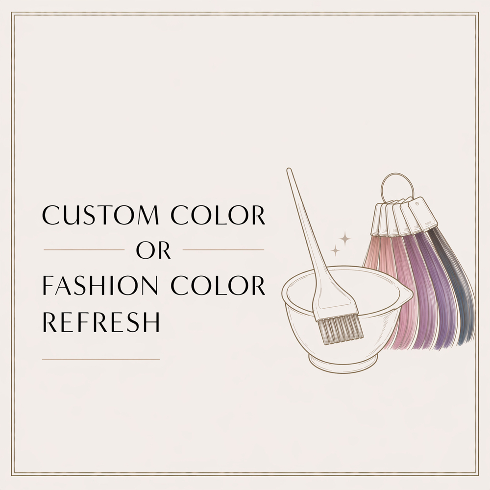 Custom Color/ Fashion Color Refresh at Gilda at The Modern Mane Room Salon in Fairfield, CA