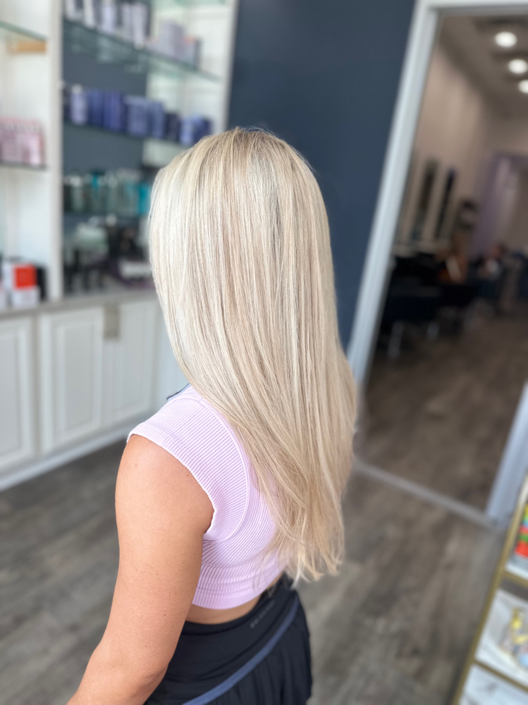 Blowout With Toner