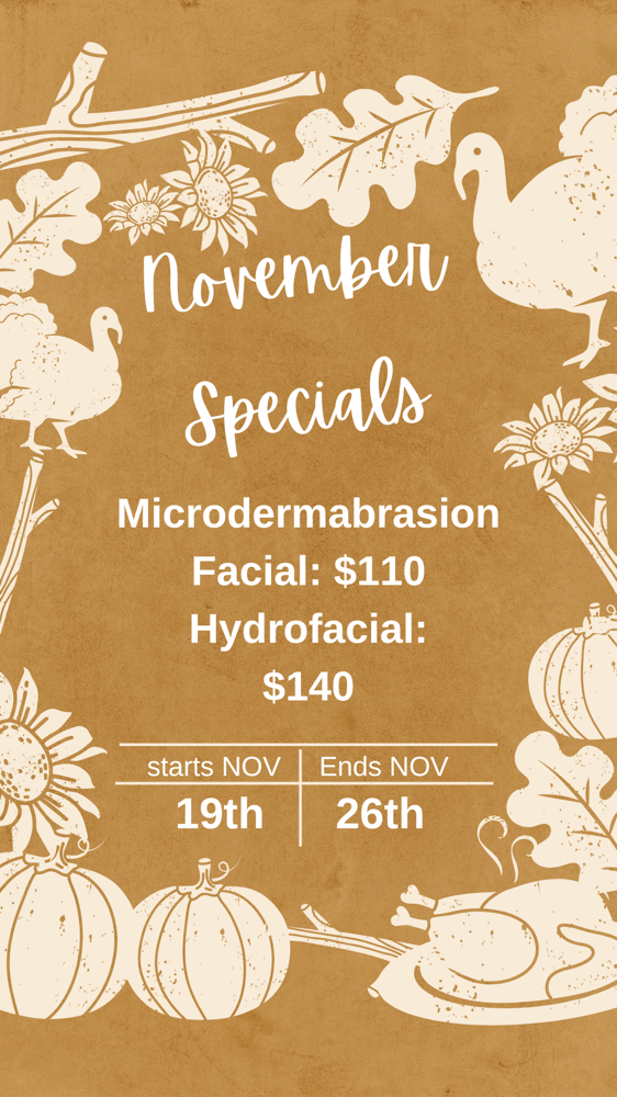 Nov Special Microdermabrasion