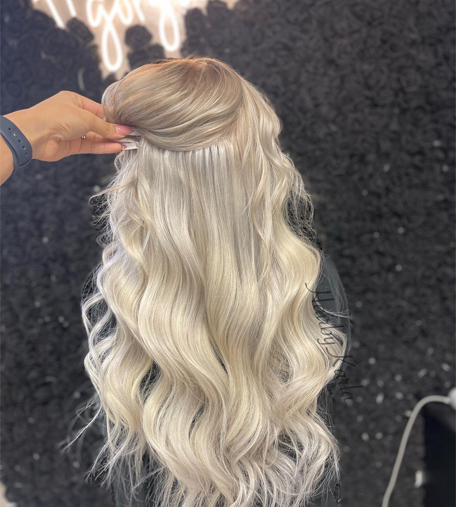Hand Tied 2 Rows