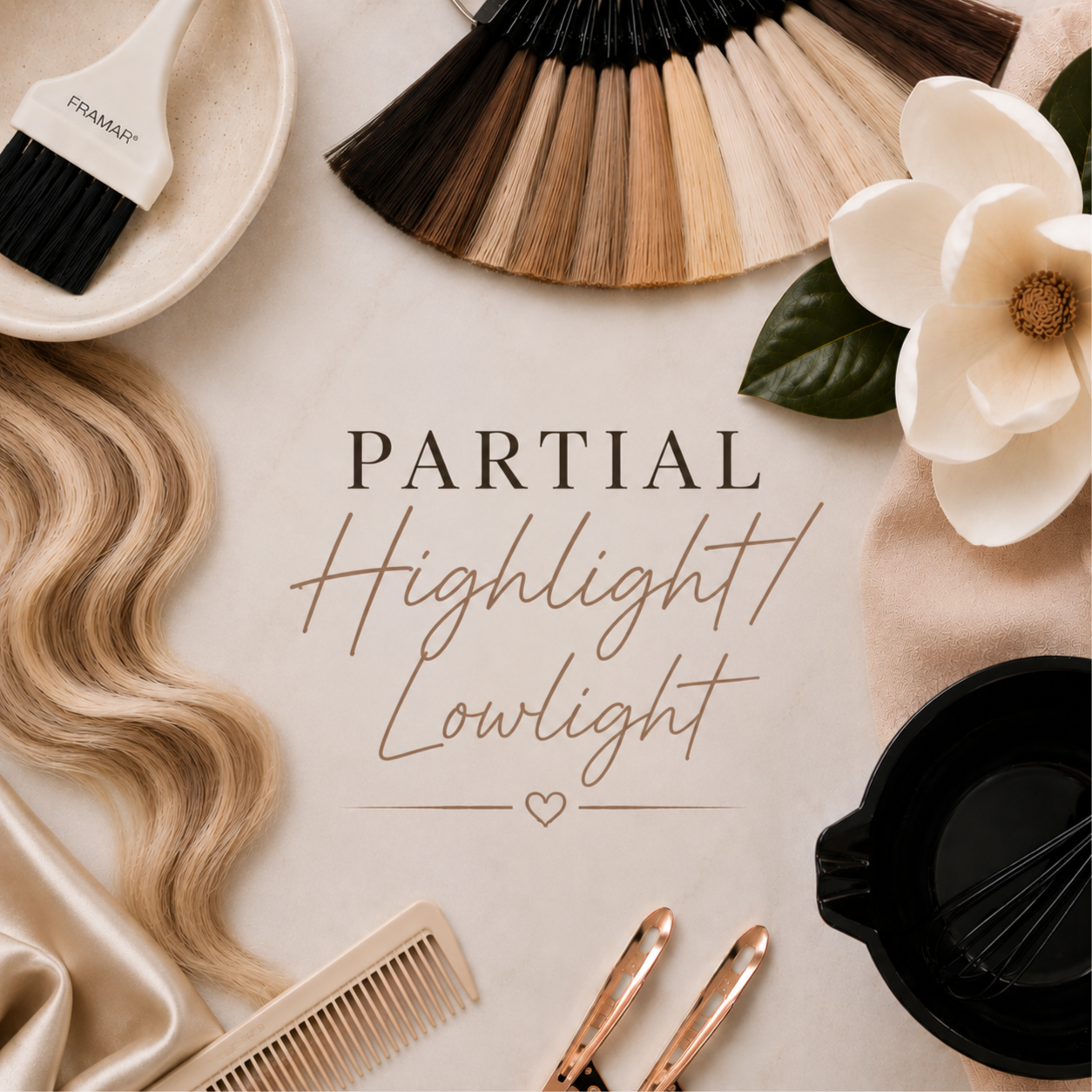 Partial Highlight / Lowlight at SWEET MAGNOLIA DAY SPA LLC in Ocala, FL