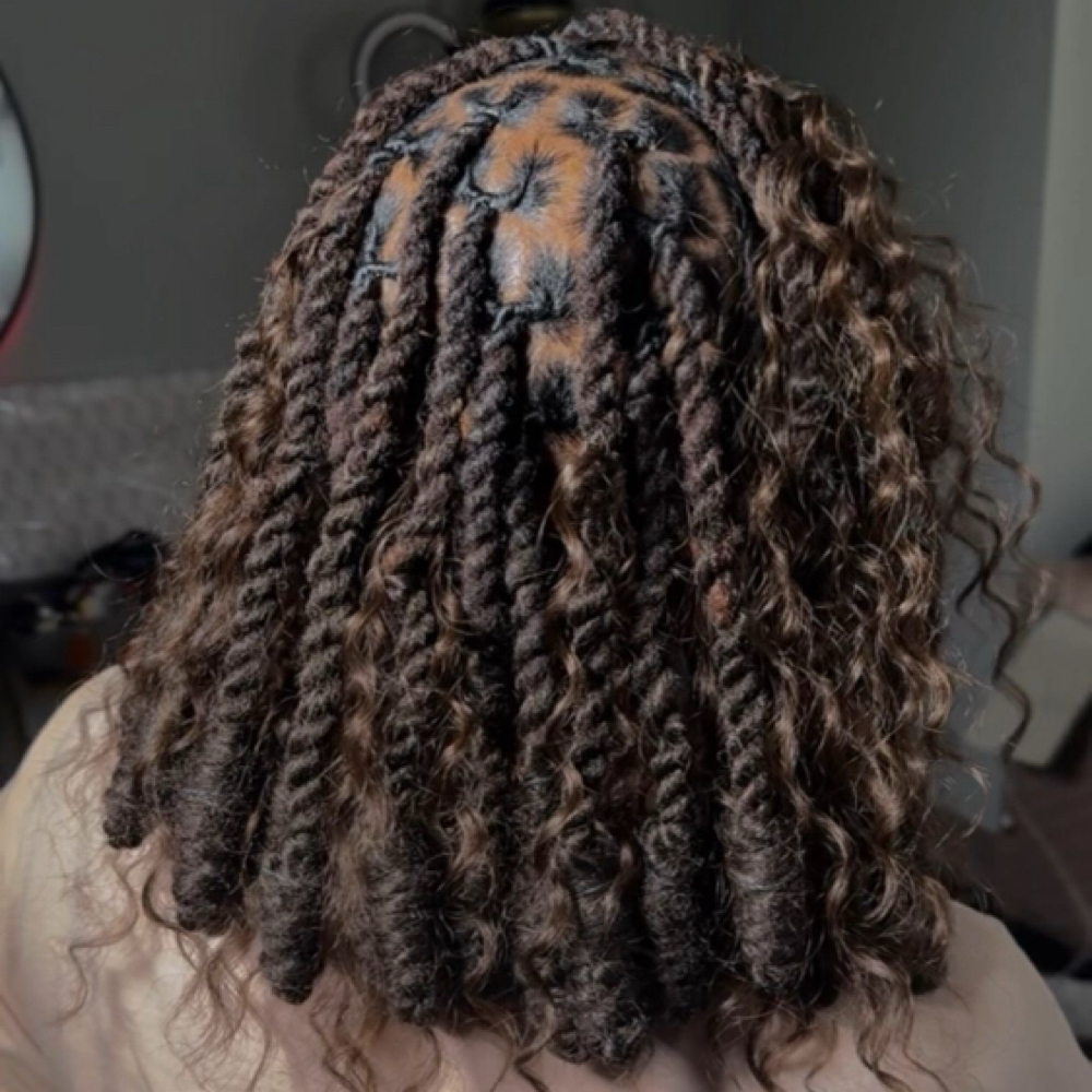 Loc bob knot at Estrebeautyy in Columbia, MO