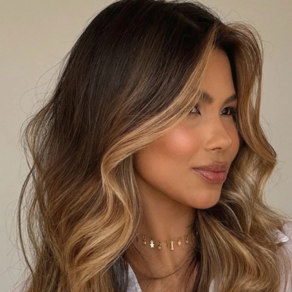 FACE FRAMING HIGHLIGHTS at Kylie Studio Salon in Bethesda, MD