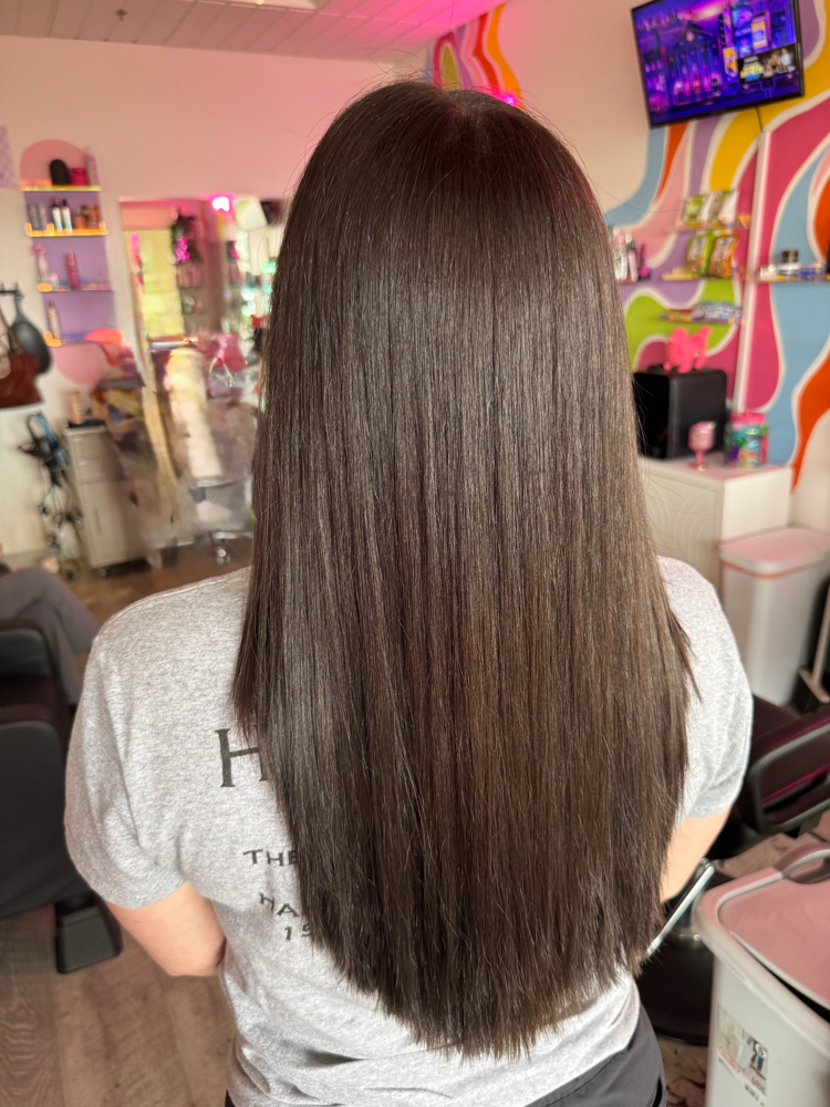 Glaze & Shampoo / Blowdry at Vivacious Hair Co in Lexington, KY