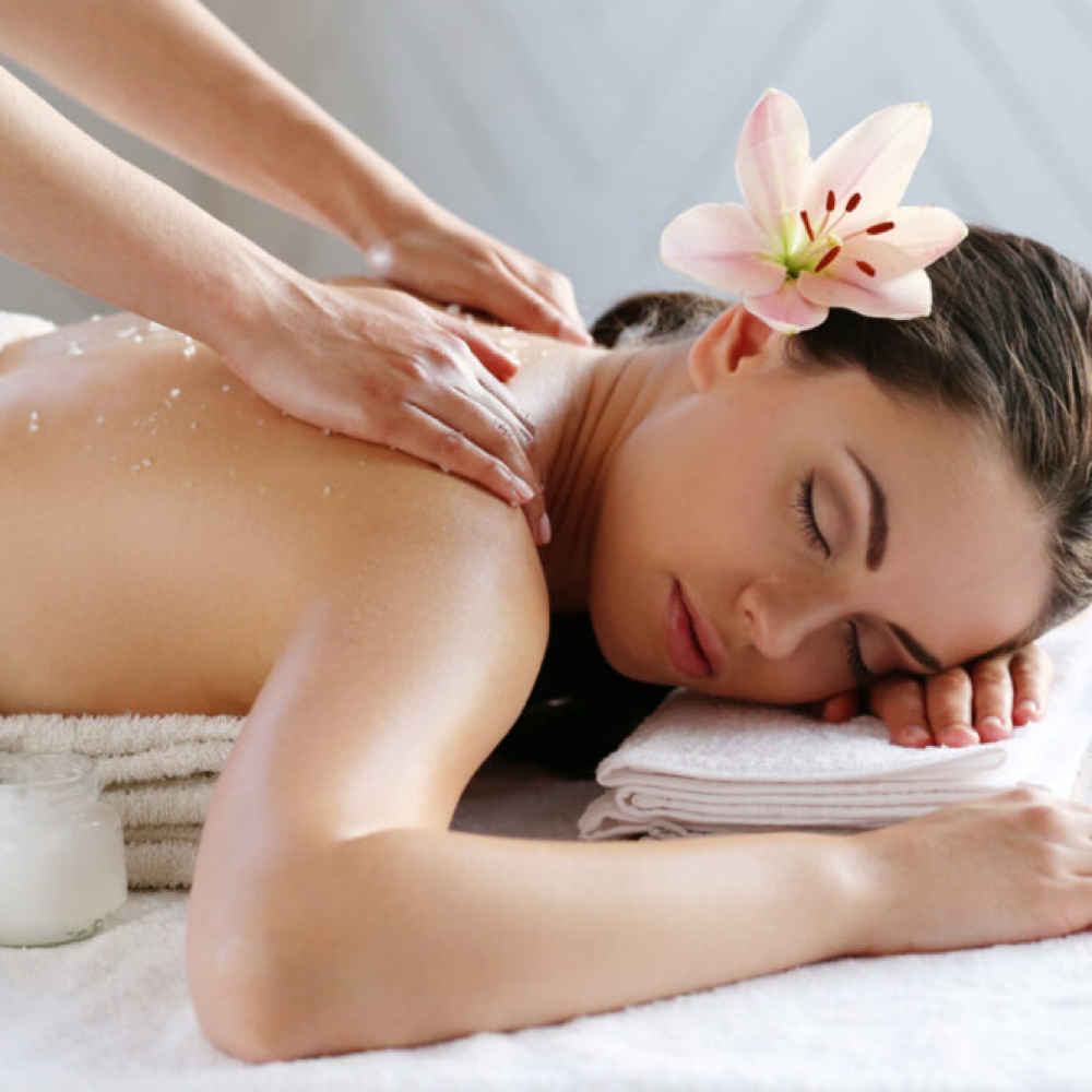 Massage with Scrub at Unique Clinique Aesthetics in Brooklyn, NY