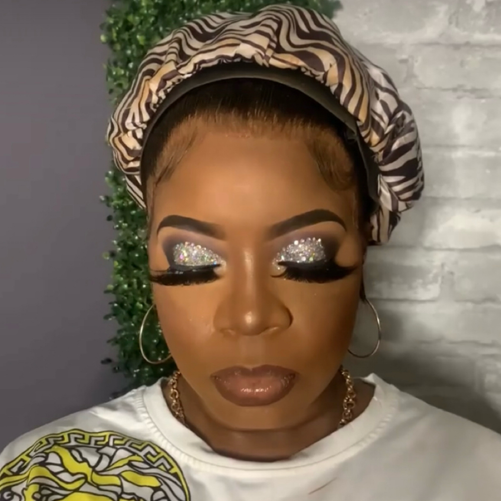 SHOW STOPPER FULL FACE GLAM at Kissed by Tieara in Grand Prairie, TX