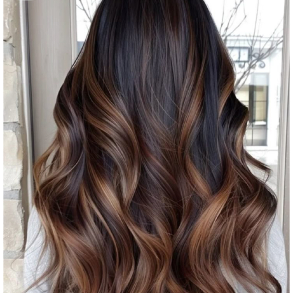 Dark Caramel Bayalage