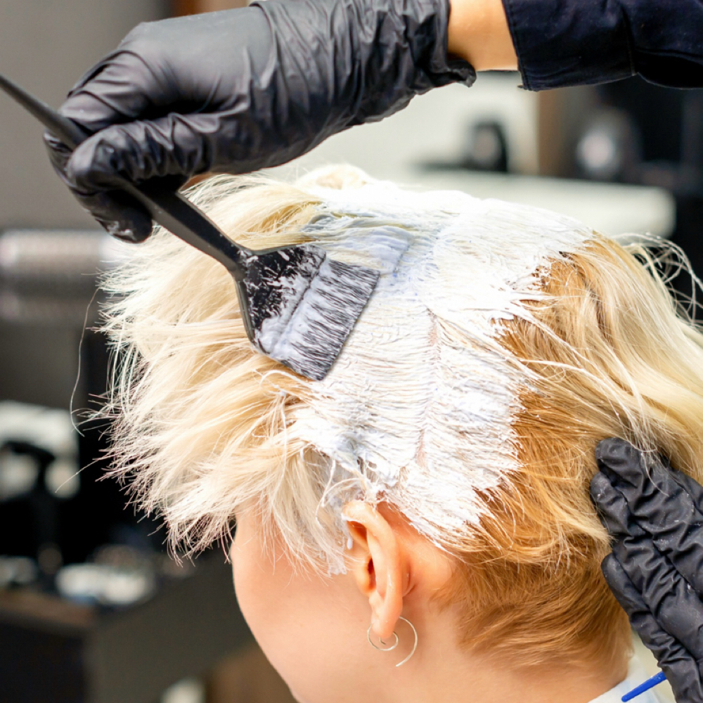 Root Touch Up With Lightener at Monarch Hair By Claudia LLC in Goodyear, AZ