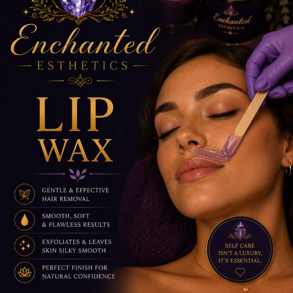 ✨ Lip Wax at Enchanted Esthetics in Sacramento, CA