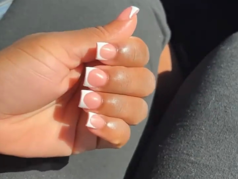 Short French Tip