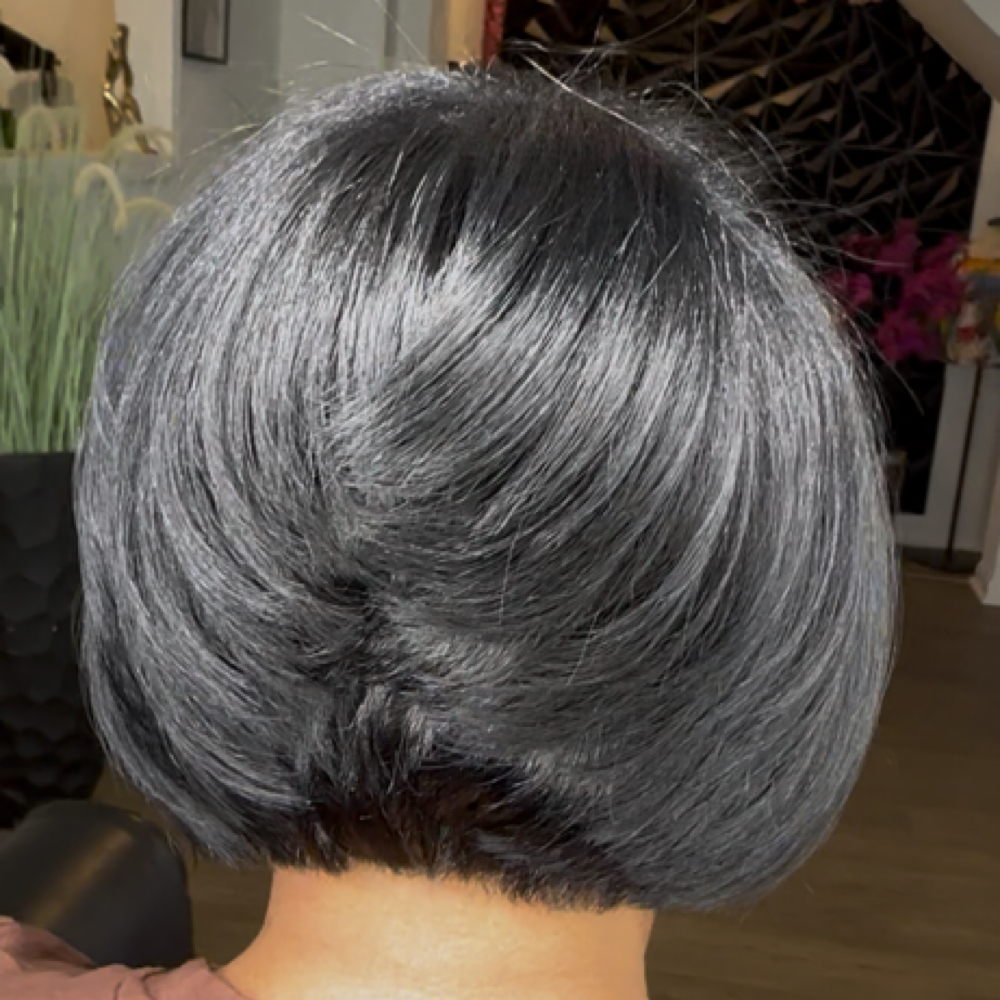 Shampoo & Silk Press/Haircut/Demi C at Chanel’s Transformation Beauty Bar in Warner Robins, GA