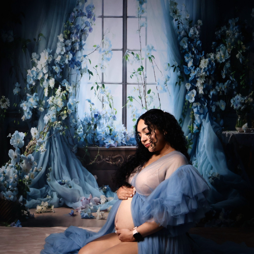 Glamour Maternity Portraits at Creative Haven Photographers in Hacienda Heights, CA