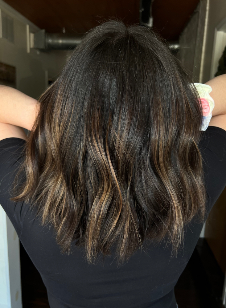 Partial Balayage/Highlight at Samantha Harmer in Fayetteville, NC
