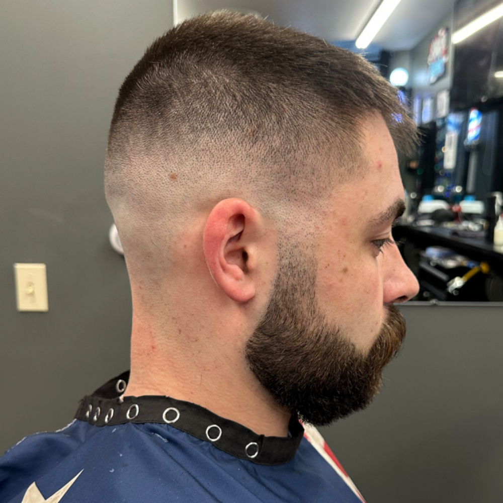 Haircut & Beard Trim at Higher Standards Barbershop in Keene, NH