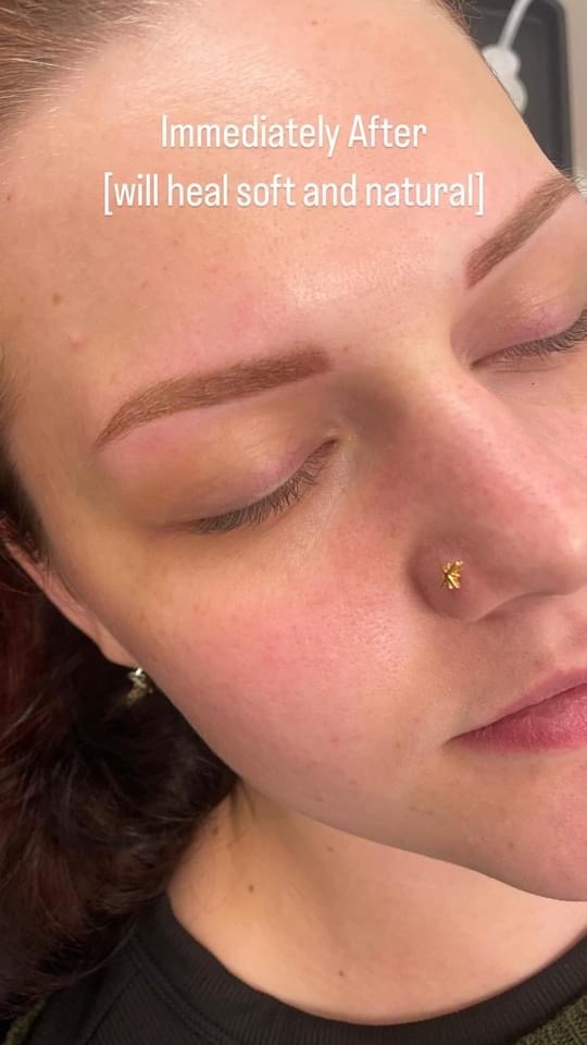 Initial Brow Touchup (6-8 Weeks)