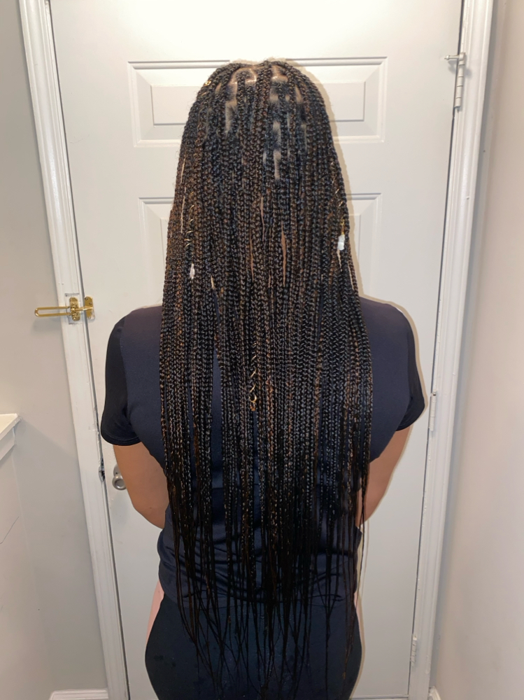 Knotless box braids (Small)