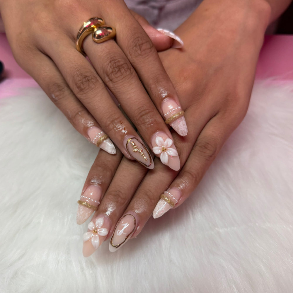 Luxury Nail art at NailsbyMira in San Angelo, TX