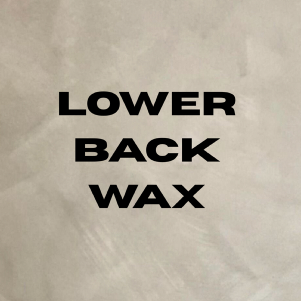 Lower Back Wax