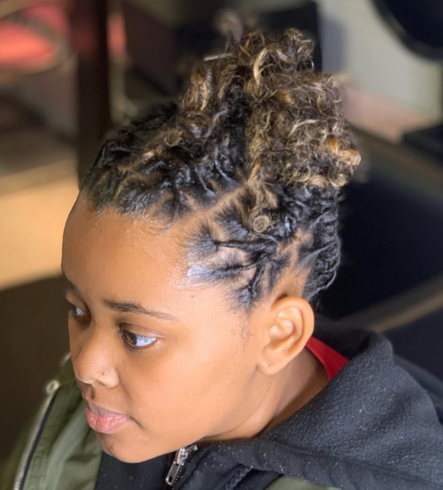 Loc Retwist And Style