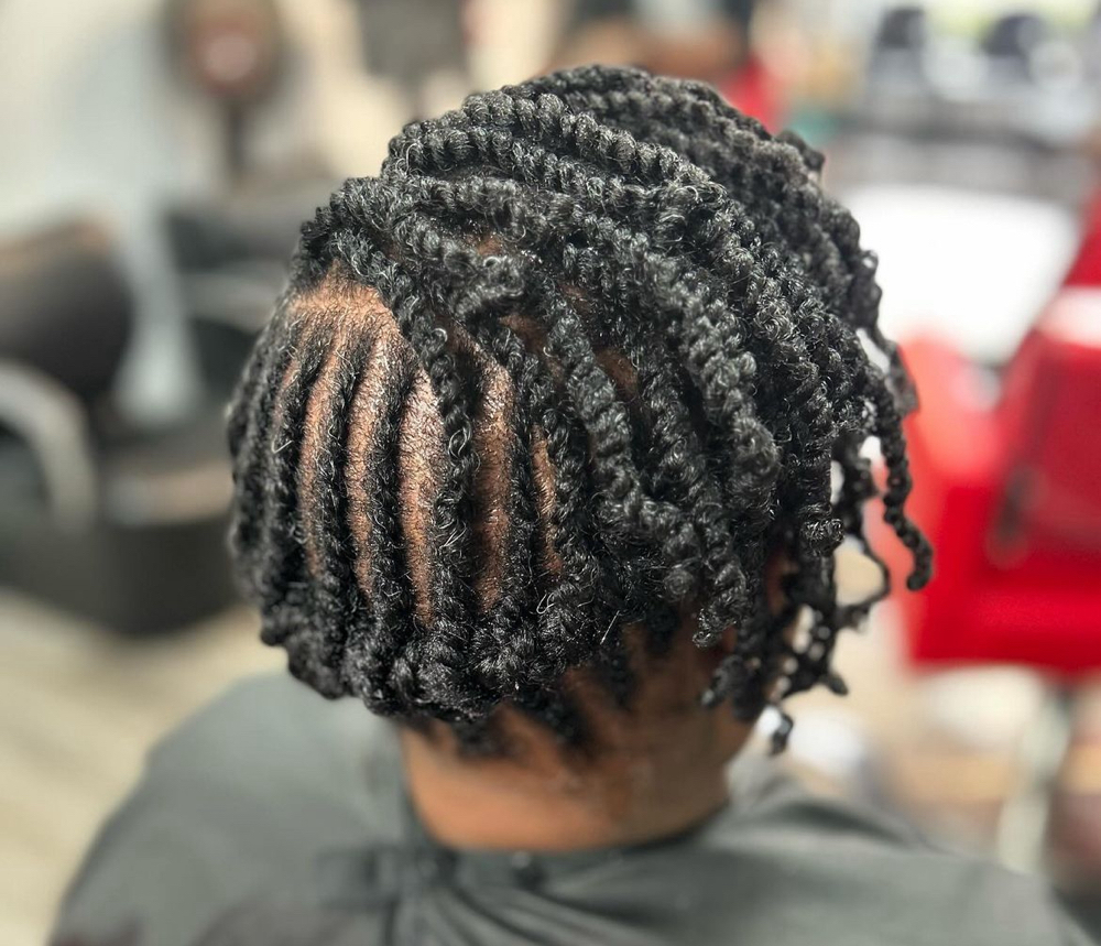 Twisted Updo at SimoneSlays in Elyria, OH
