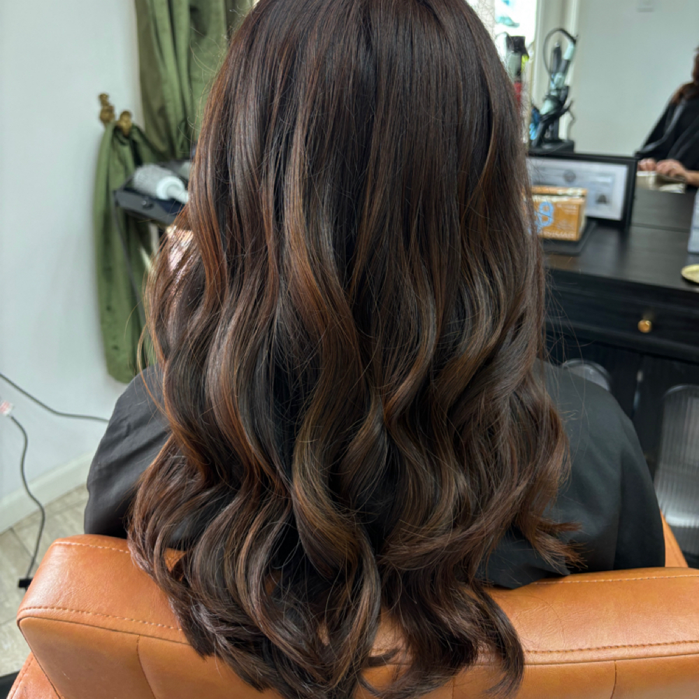 root touch up w/Sol 🌀 at Velvet Moon Hair & Nails Studio in Ventura, CA