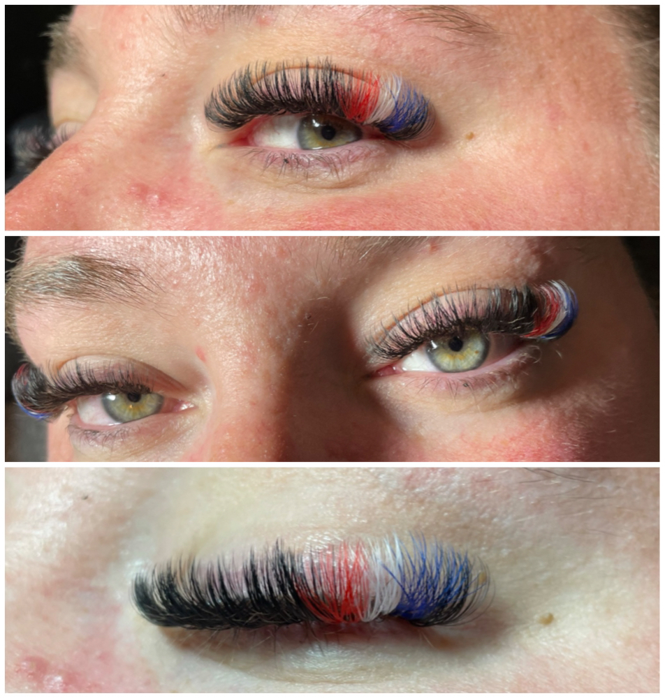 Colored Lashes - Add On