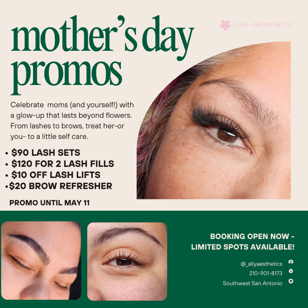 Lash Lift *MOTHERS DAY PROMO*