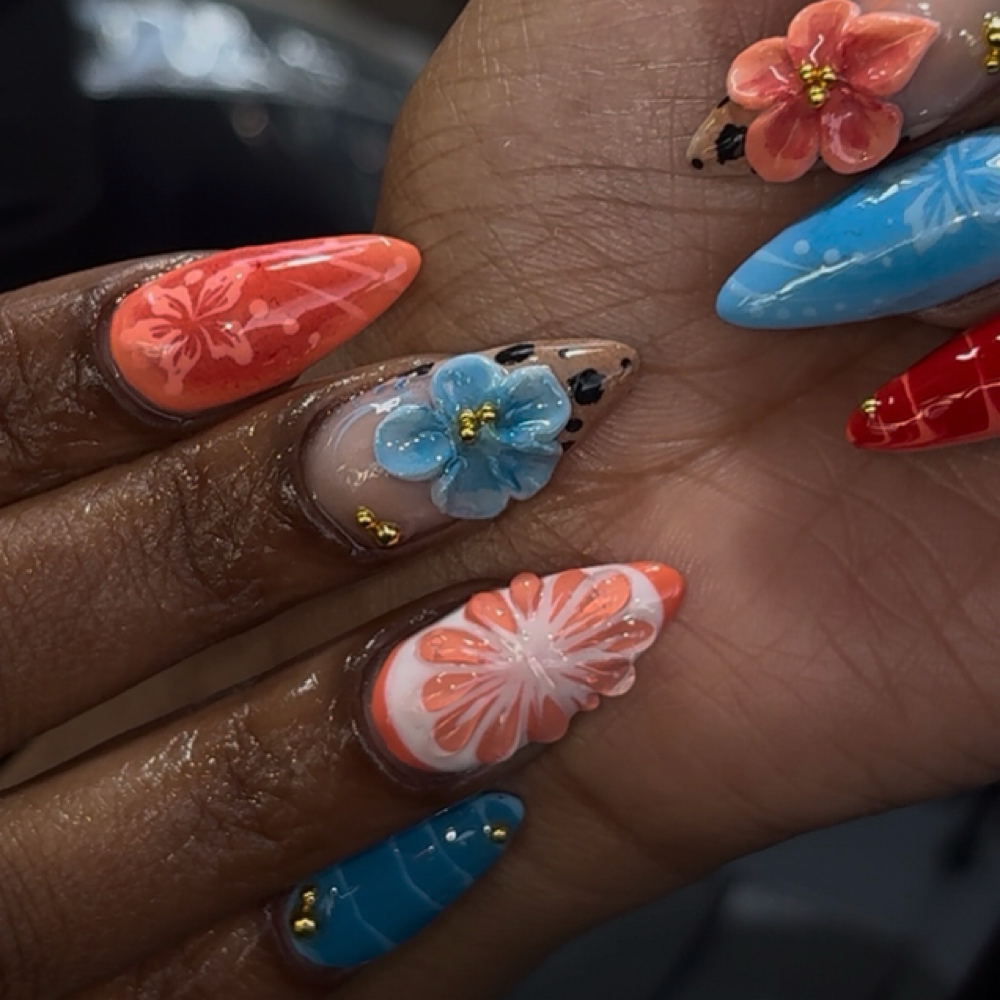 Medium Full Set at Shapedbyshariee in Youngstown, OH