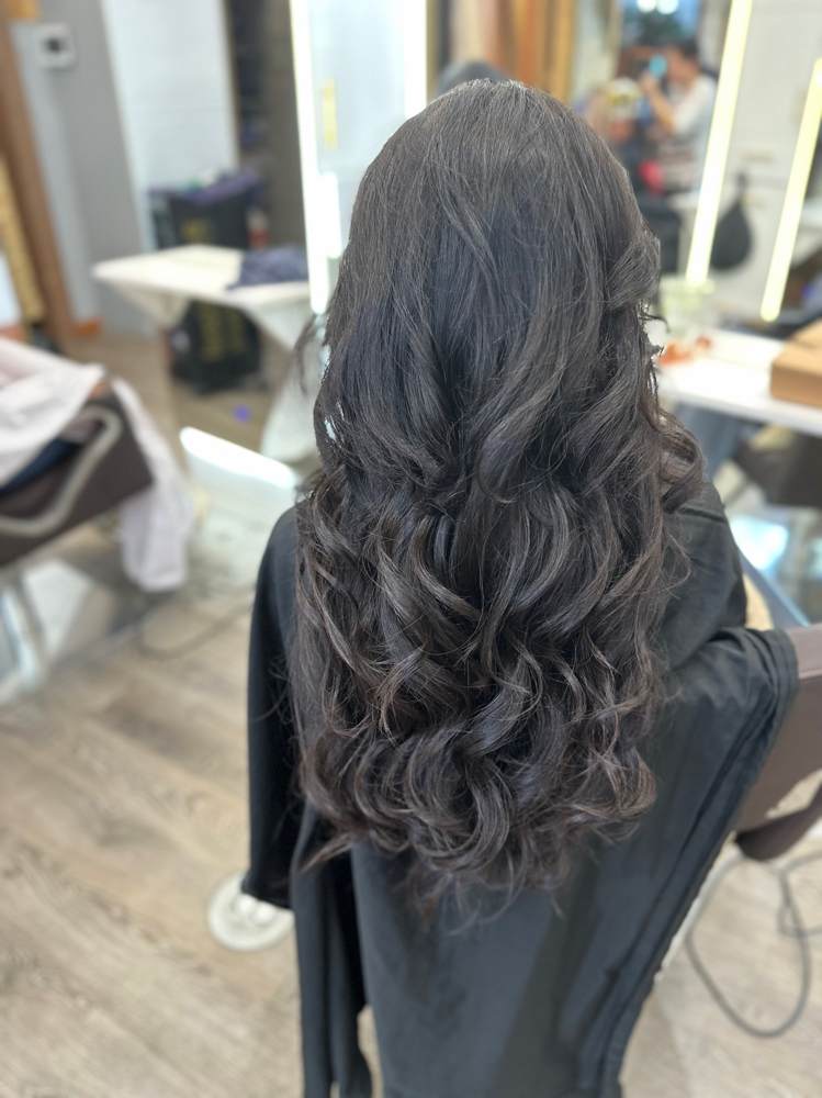 Long haircut (wash&dry) 65-75$ at Ecco Beauty Hair Salon in Boston, MA