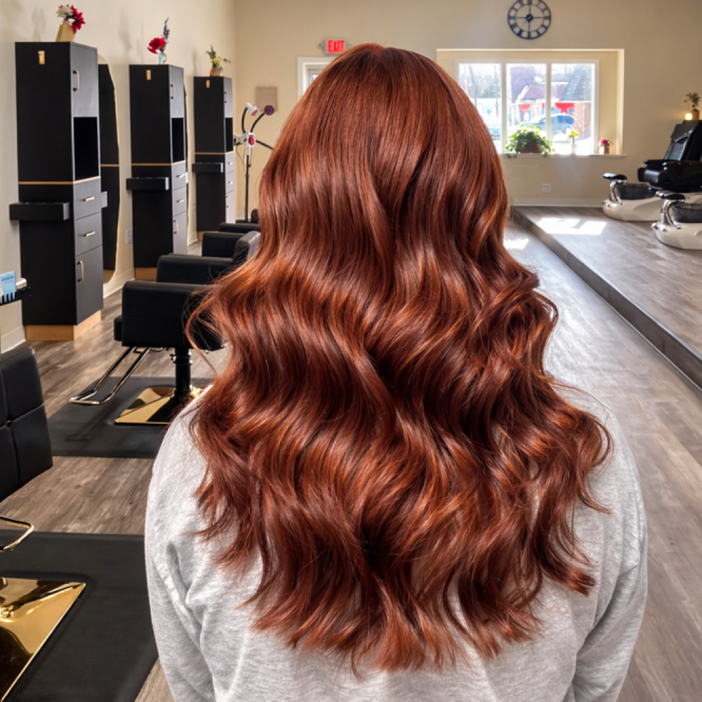 All over Color at Hair & Nails By: ChristinaFisher in Walkerton, IN