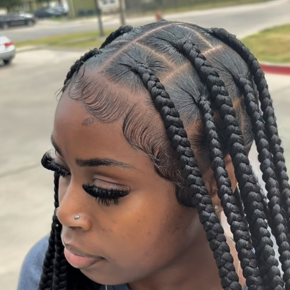 ✨Jumbo Knotless Braids✨