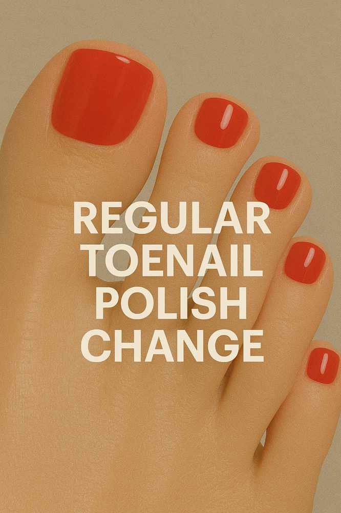 Toe Nail Polish Change at BC Nails in Reading, PA