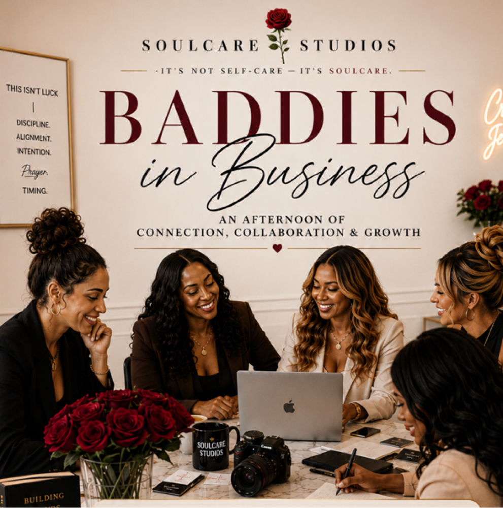 BADDIES IN BUSINESS: THE BRUNCH at SoulCare Studios in East Hartford, CT