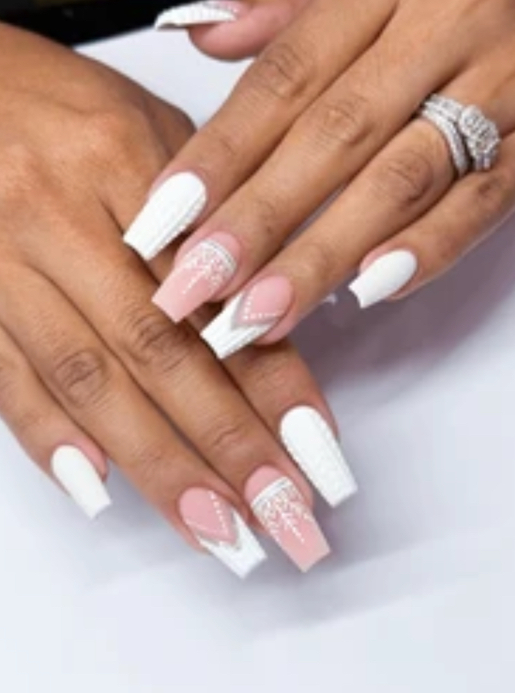 Acrylic Full Set (Medium) at Studio 981 in Richmond, VA